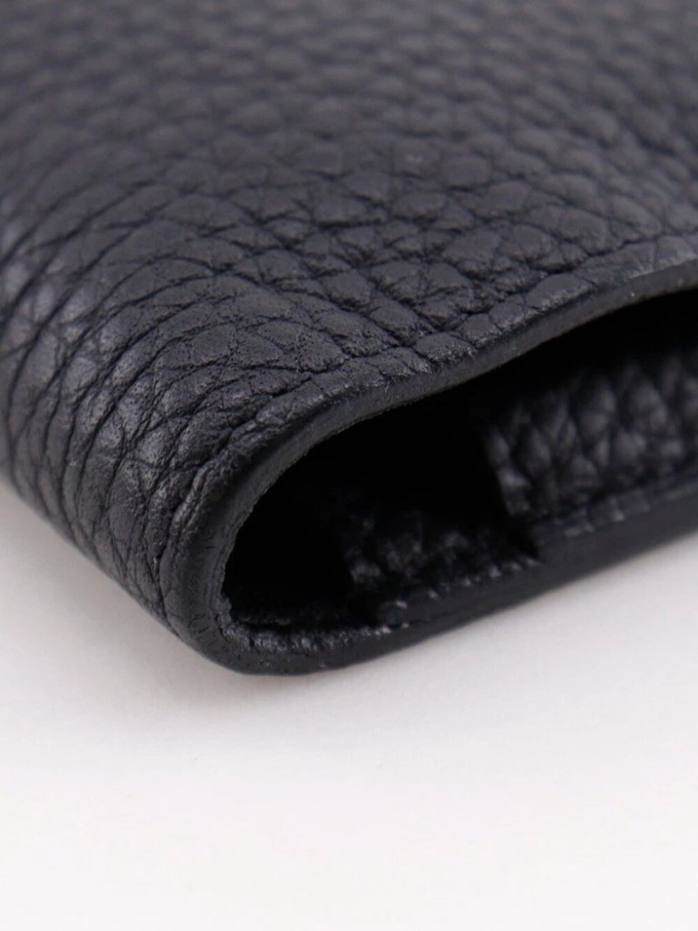 HERMES Dogon Duo Purse black Togo unisex - Picture 7 of 12